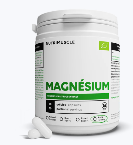 Magnesium bio (faite a partir de laitue de mer)