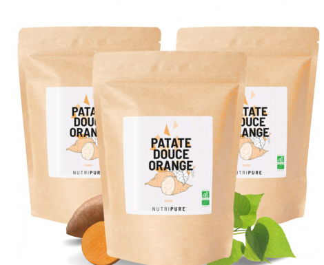 Farine de patate douce 3X625 Gr / 4 Kg