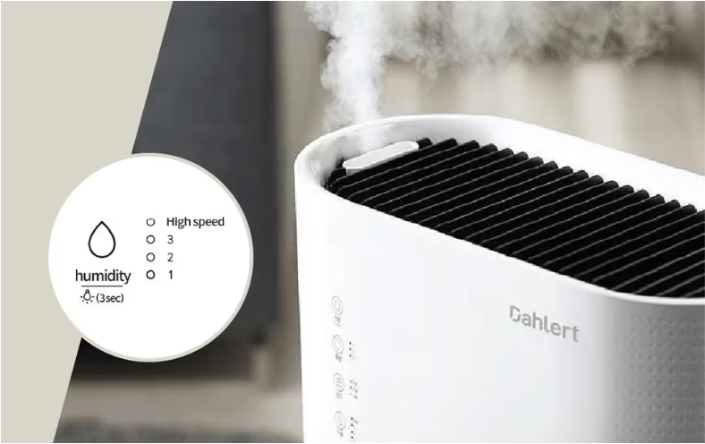 Purificateur d'air HUROM (avec ou sans humidificateur)