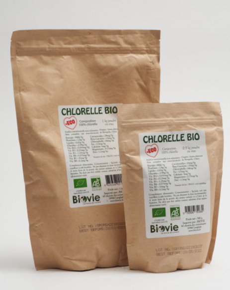 Copie de Chlorelle en poudre Format 500gr